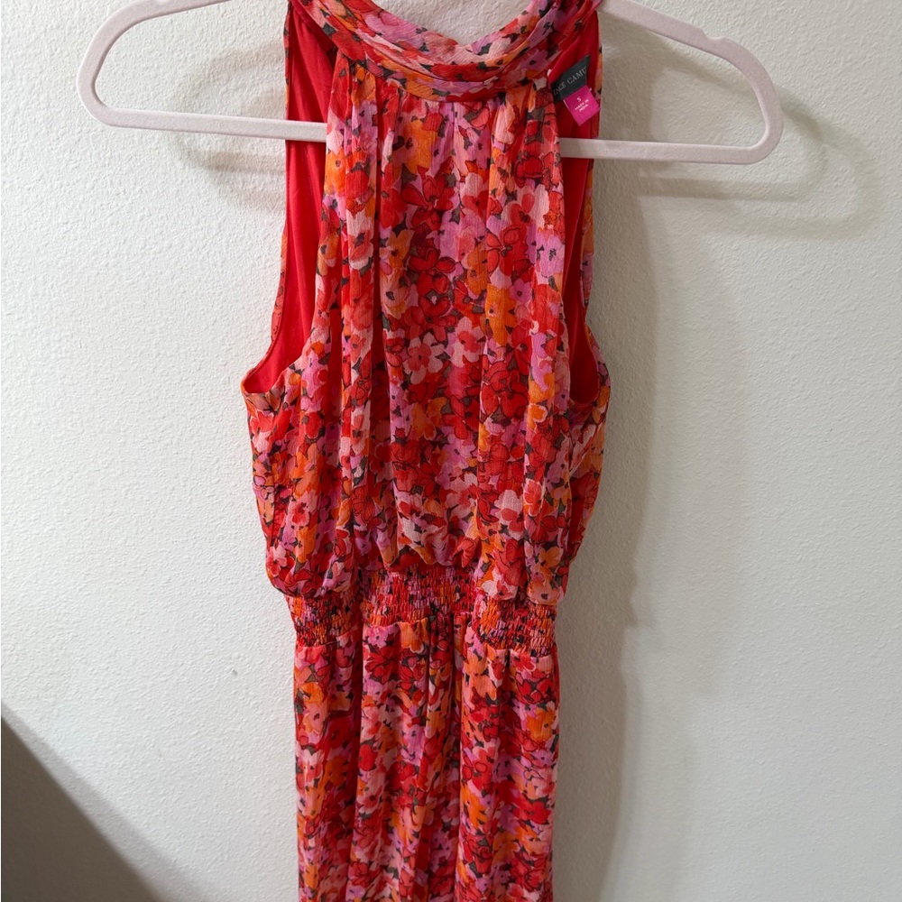 Vince Camuto Scarlet Floral Jumpsuit